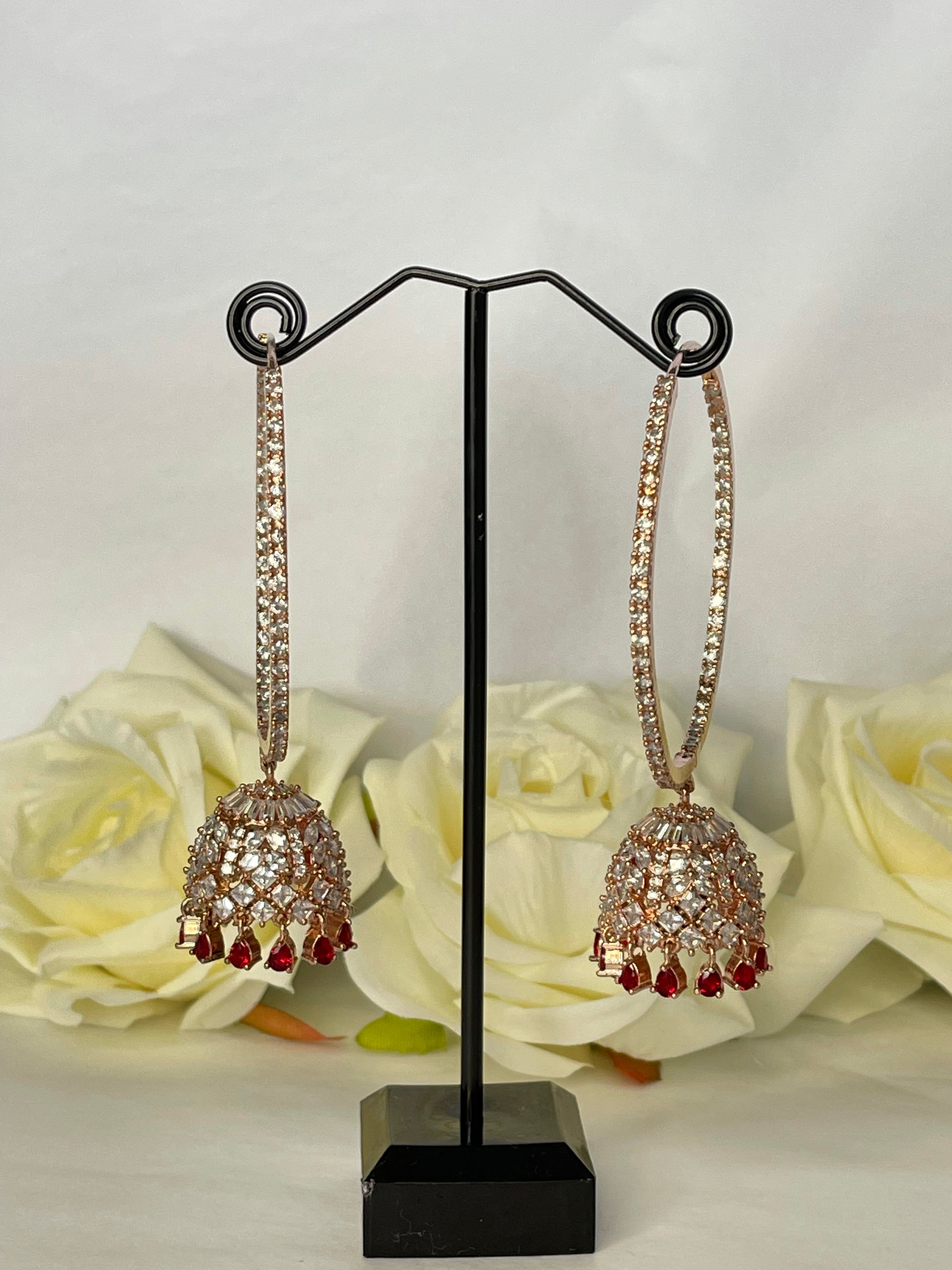 American Diamond Earrings set