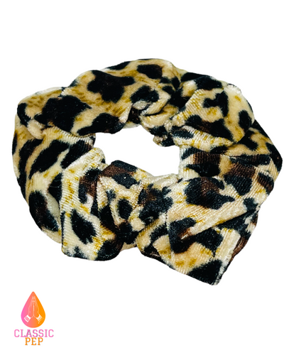 Leopard print hairband